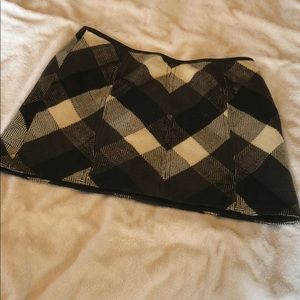 Free People Plaid Skirt